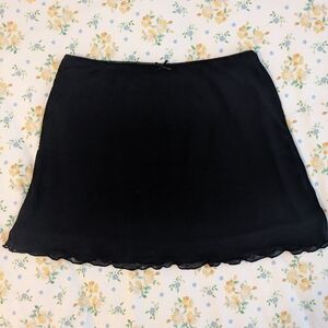 Black Bow Skirt Brandy Melville